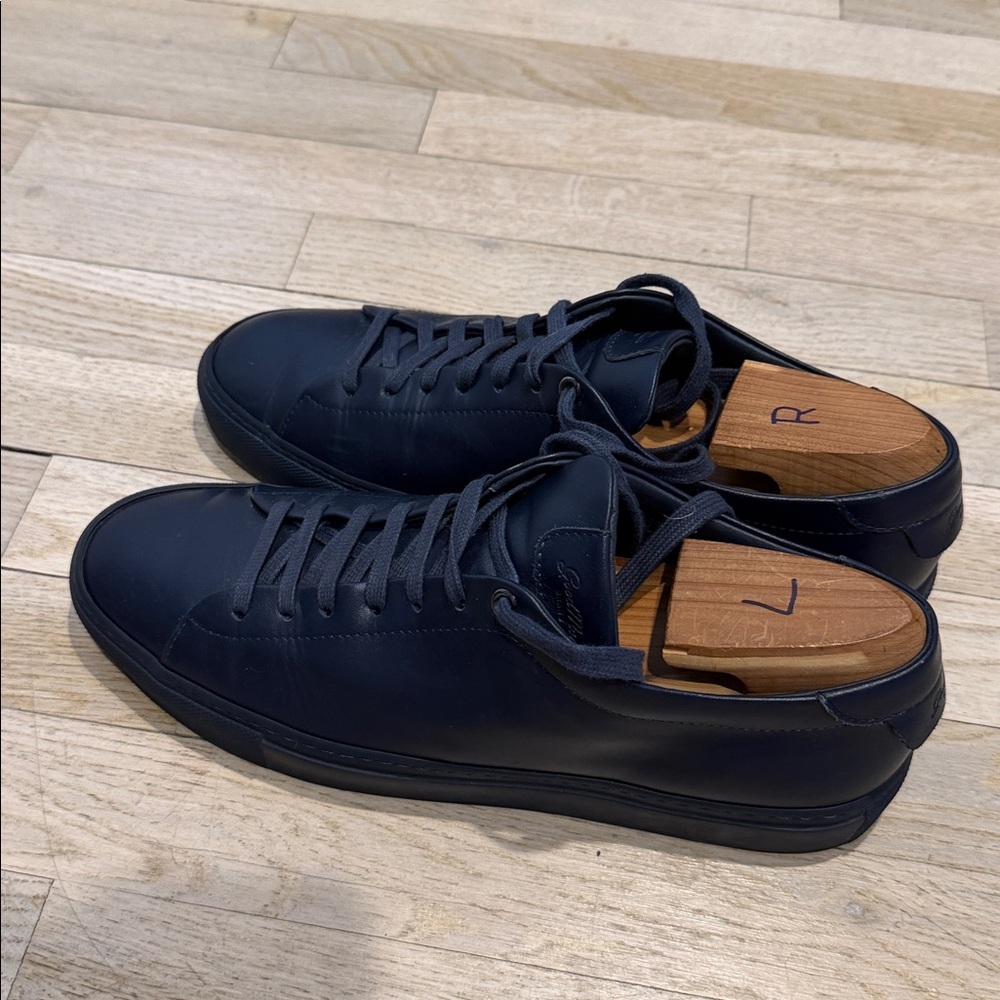 GoodMan Edge All Leather Size 10.5 Made in Italy Retail $228